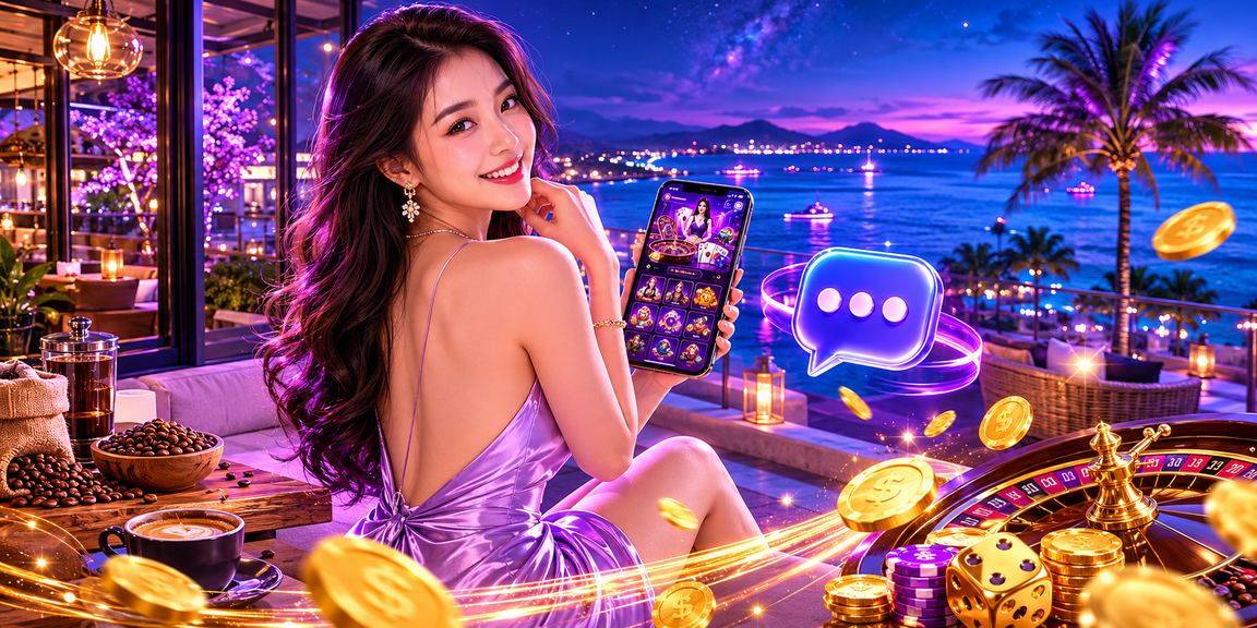 Người dùng thưởng thức cà phê Buôn Ma Thuột và trải nghiệm cá cược trực tuyến