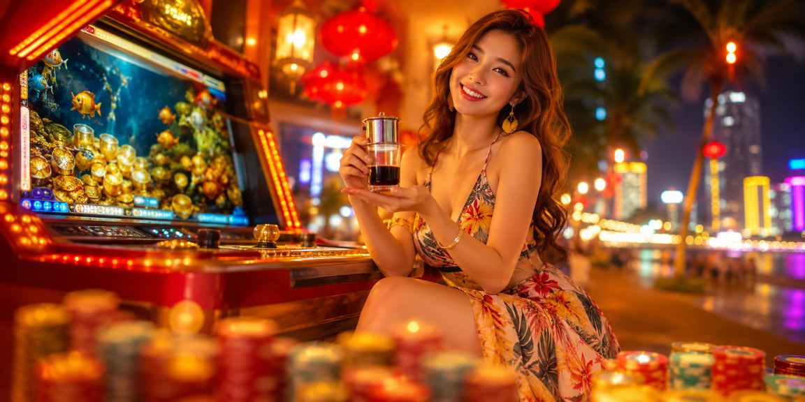 Người dùng xem kết quả xổ số trực tuyến tại quán cà phê Nha Trang
